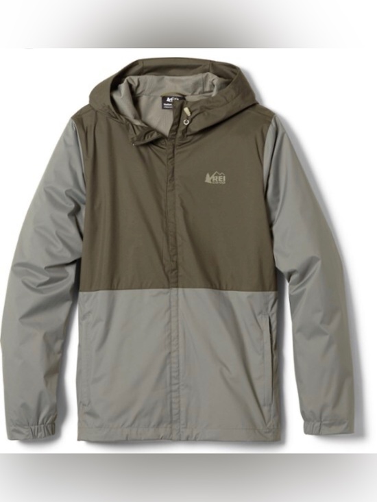 REI Jackets & Blazers - REI women’s groundbreaker Two-Tone Hooded rain Jacket size small
